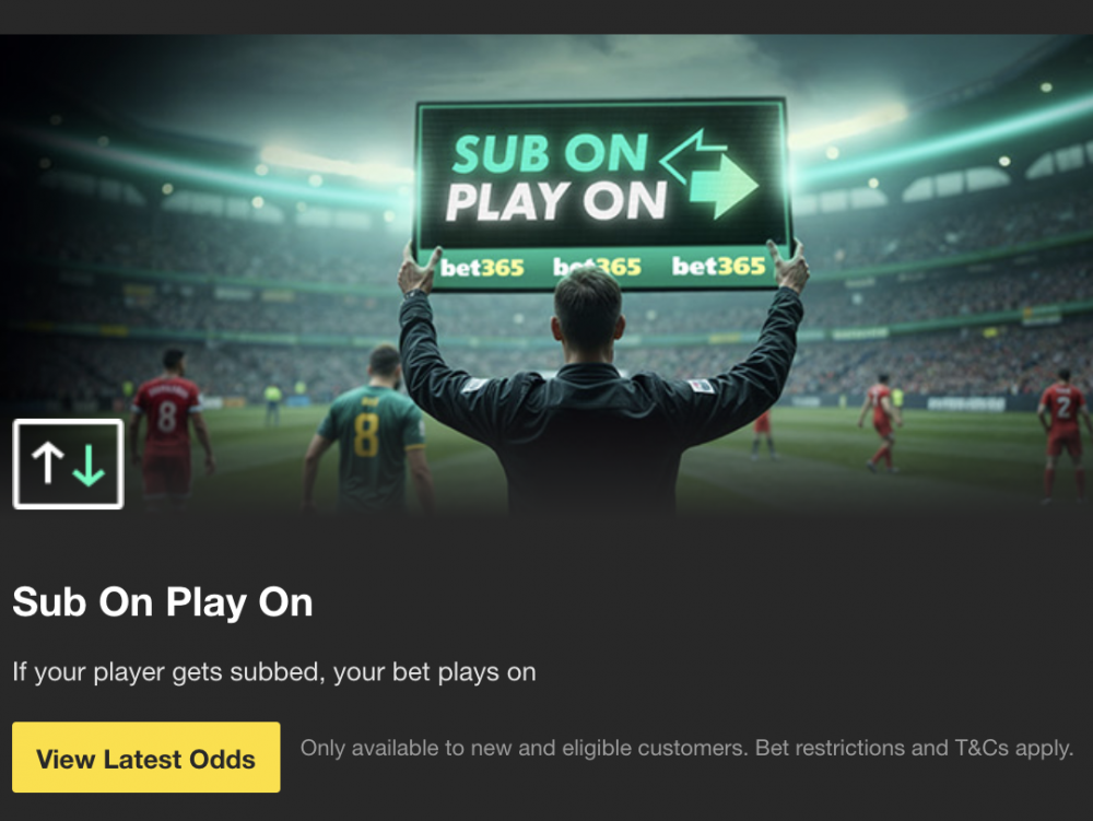 Sub On Play On