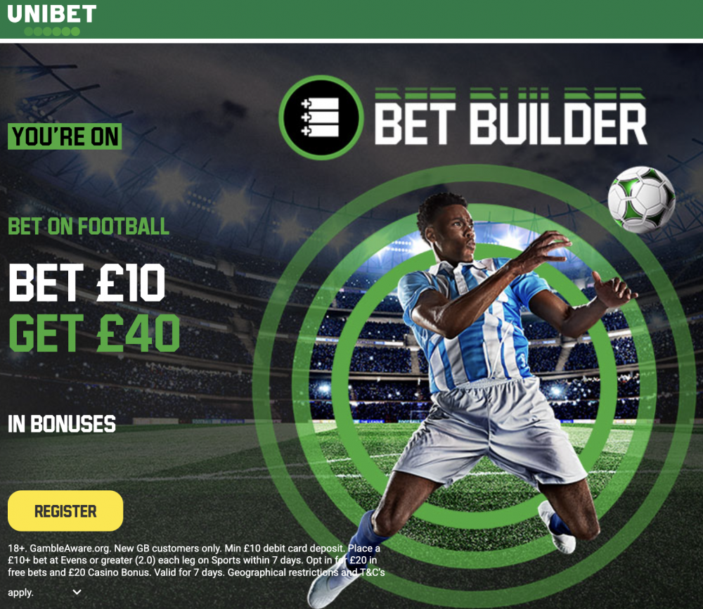 image of unibet welcome offer