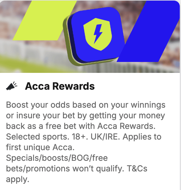 BoyleSports Acca Rewards